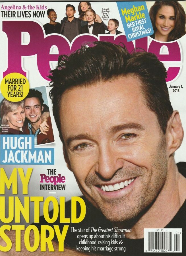 PEOPLE magazine cover 1 January 2018
