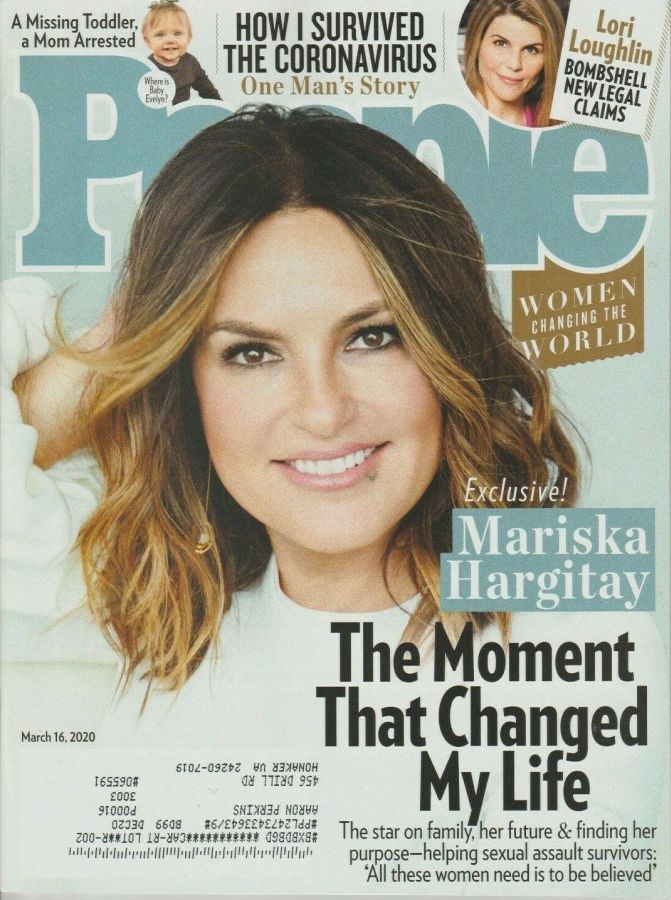 PEOPLE magazine cover 16 March 2020