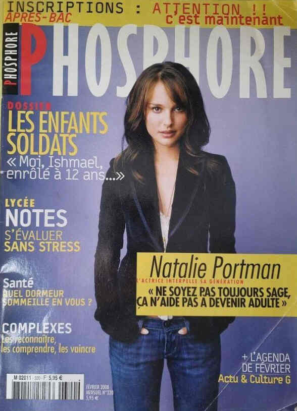 PHOSPHORE magazine cover Issue 320  February 2008