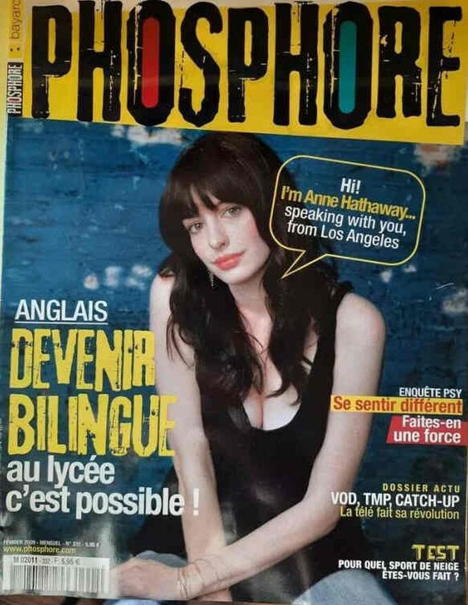 PHOSPHORE magazine cover Issue 332  February 2009