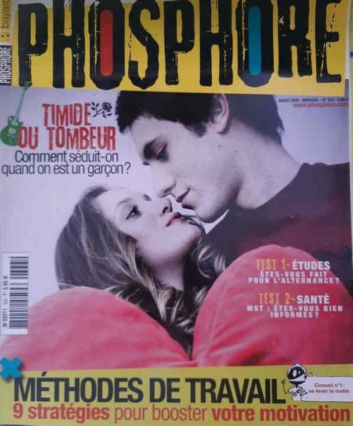 PHOSPHORE magazine cover Issue 333  March 2009
