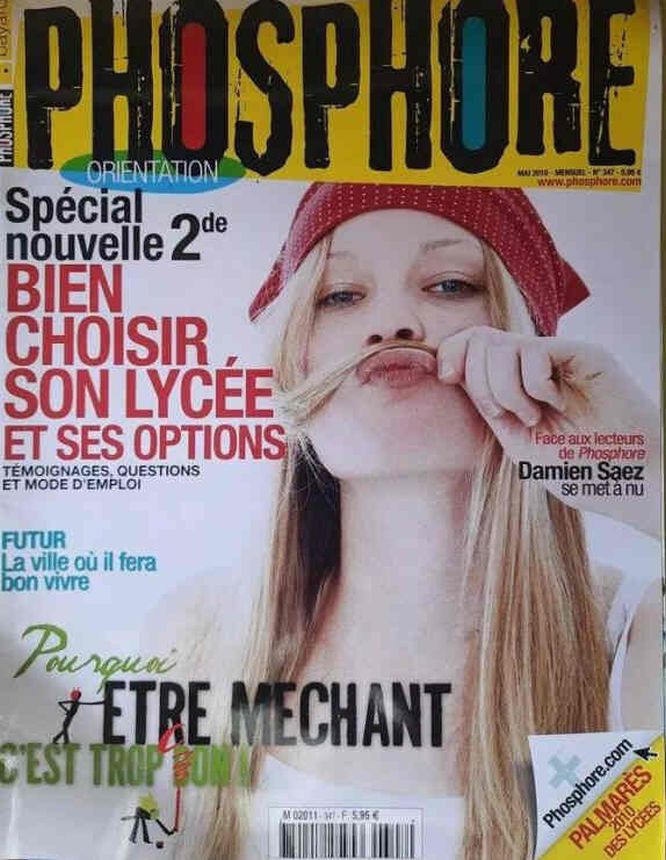 PHOSPHORE magazine cover Issue 347  May 2010