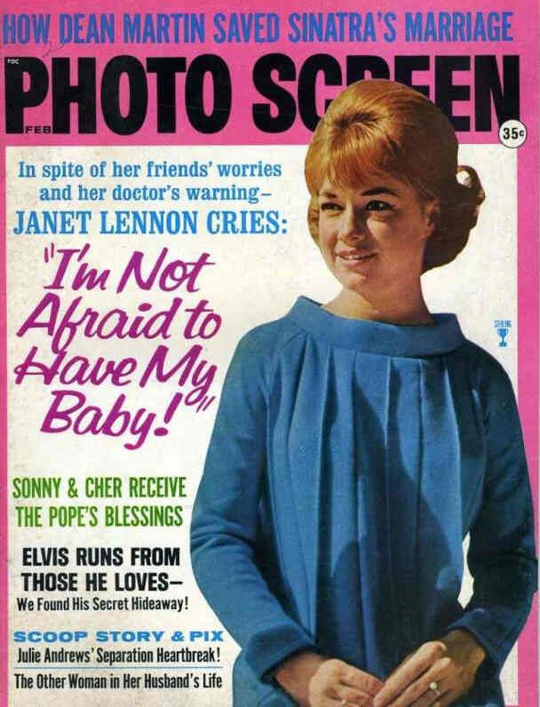 PHOTO SCREEN magazine cover February 1967