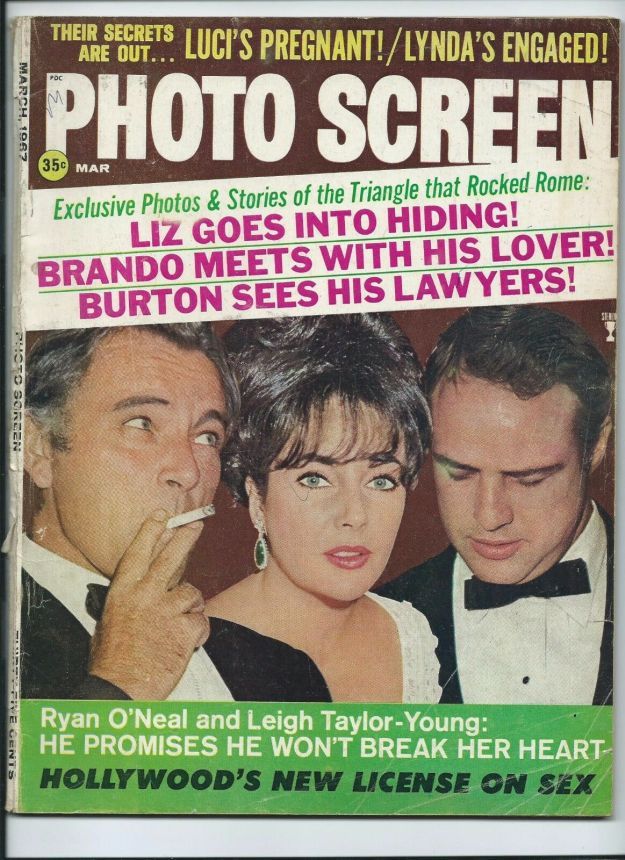 PHOTO SCREEN magazine cover March 1967