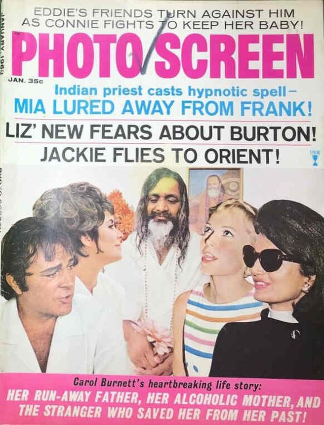 PHOTO SCREEN magazine cover January 1968