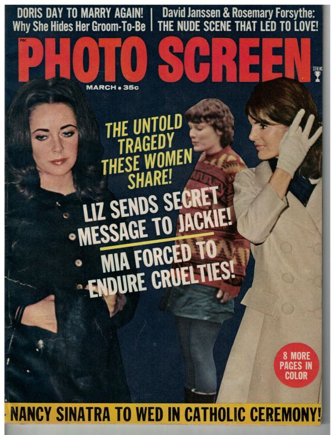PHOTO SCREEN magazine cover March 1969