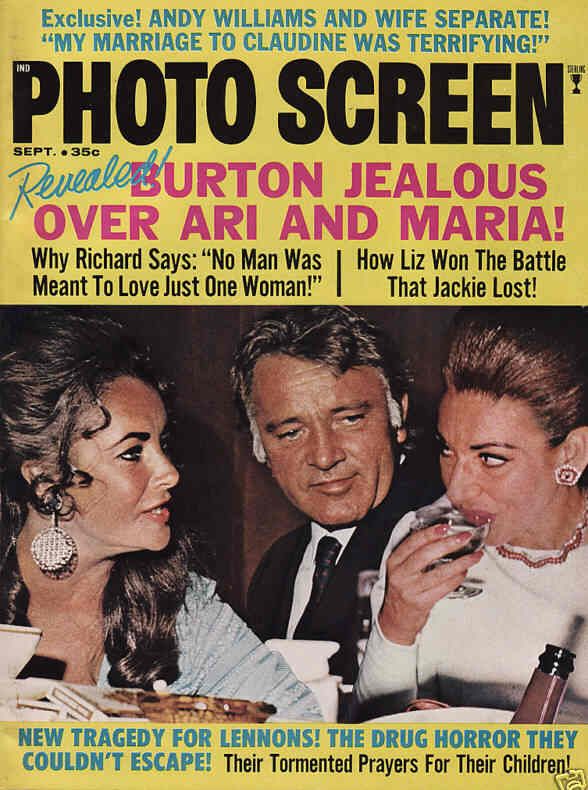 PHOTO SCREEN magazine cover September 1970