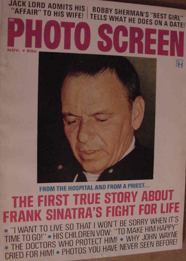 PHOTO SCREEN magazine cover November 1971