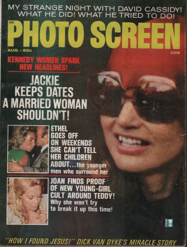 PHOTO SCREEN magazine cover August 1972