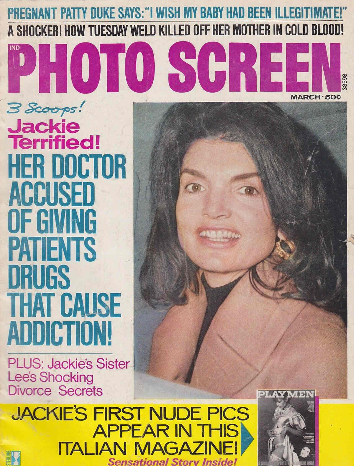 PHOTO SCREEN magazine cover March 1973