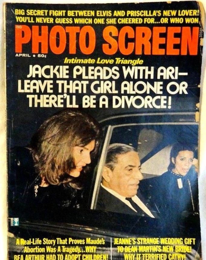 PHOTO SCREEN magazine cover April 1973