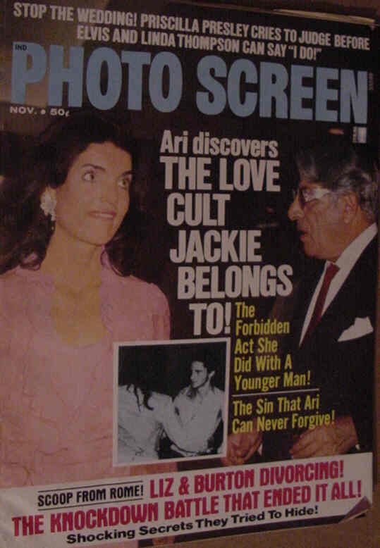 PHOTO SCREEN magazine cover November 1973