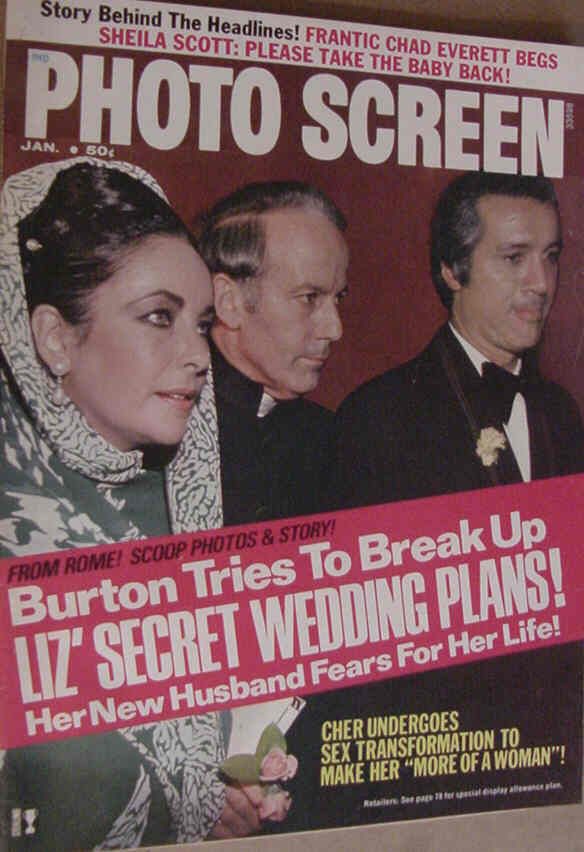PHOTO SCREEN magazine cover January 1974