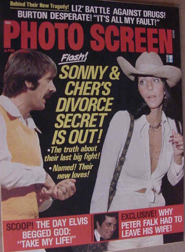 PHOTO SCREEN magazine cover April 1974