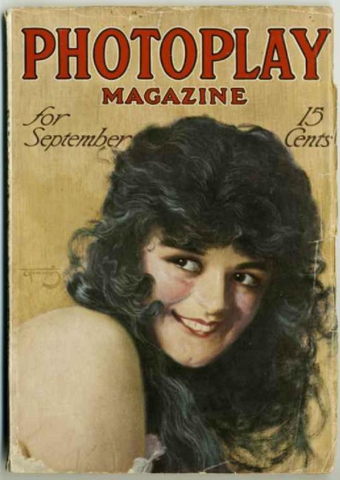 PHOTOPLAY magazine side cover Issue 52 September 1915