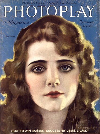 PHOTOPLAY magazine side cover Issue 105 February 1920