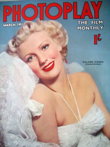 PHOTOPLAY (UK) magazine side cover Issue 13 March 1951