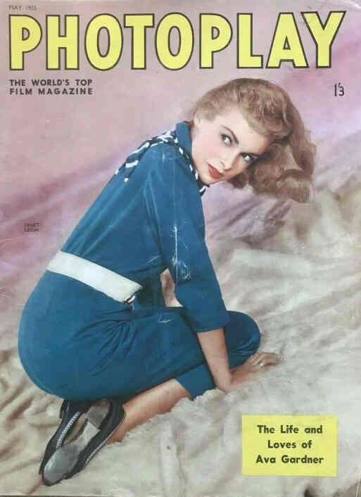 PHOTOPLAY (UK) magazine side cover Issue 63 May 1955