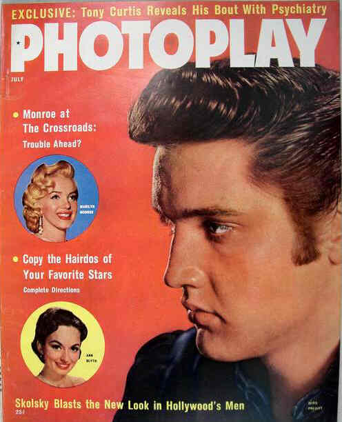 PHOTOPLAY (UK) magazine side cover Issue 89 July 1957