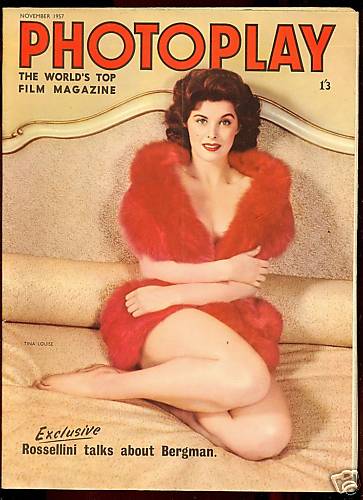 PHOTOPLAY (UK) magazine side cover Issue 93 November 1957