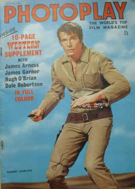 PHOTOPLAY (UK) magazine side cover Issue 115 October 1959