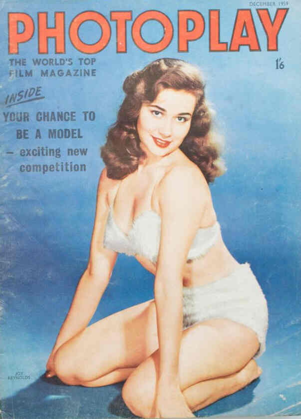 PHOTOPLAY (UK) magazine side cover Issue 117 December 1959