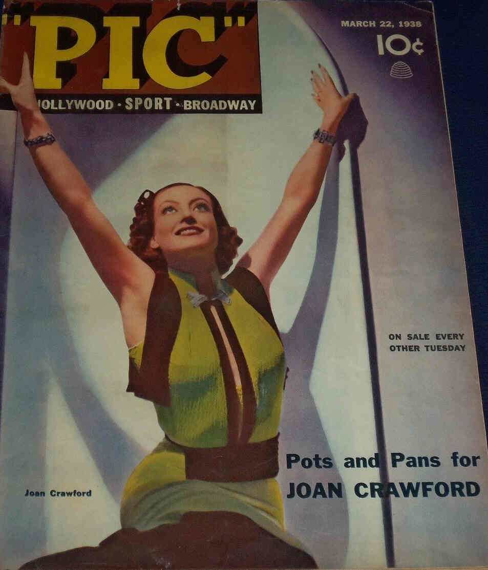 PIC magazine cover Vol 11 # 5 - 22 March 1938