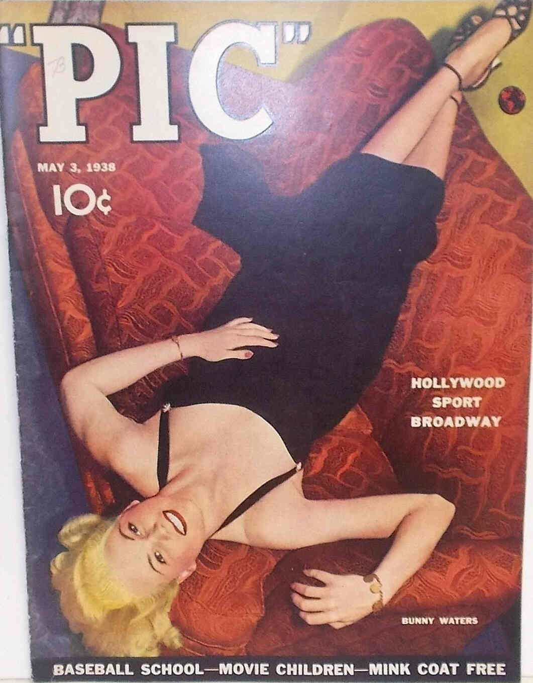 PIC magazine cover 3 May 1938