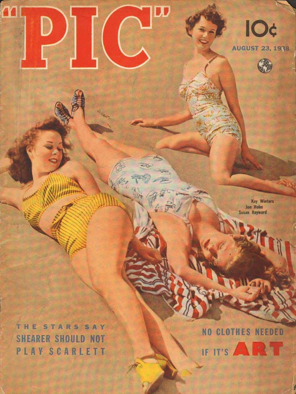 PIC magazine cover 23 August 1938