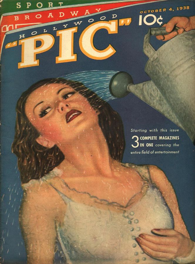 PIC magazine side cover 4 October 1938