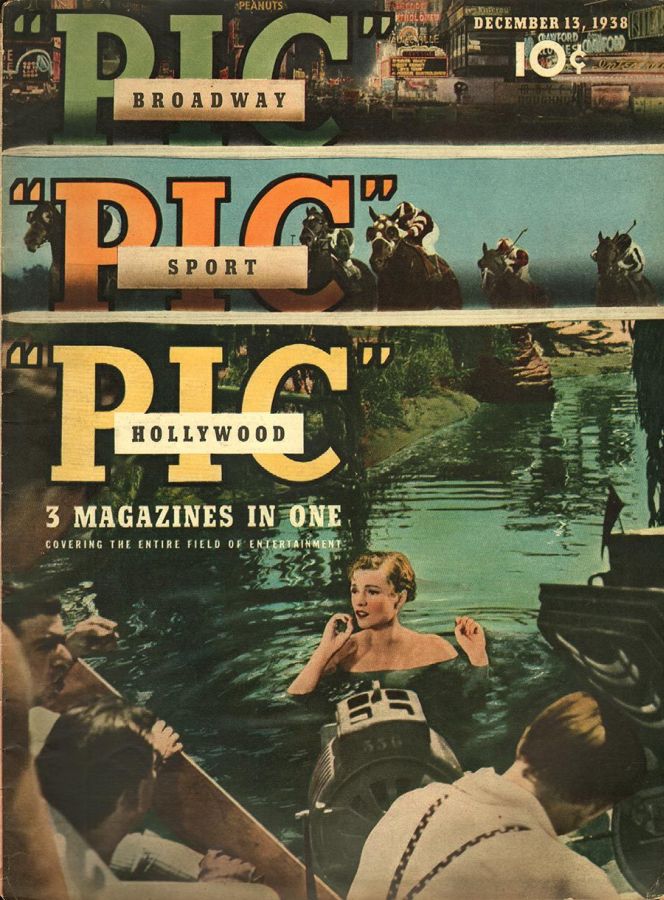 PIC magazine cover 13 December 1938