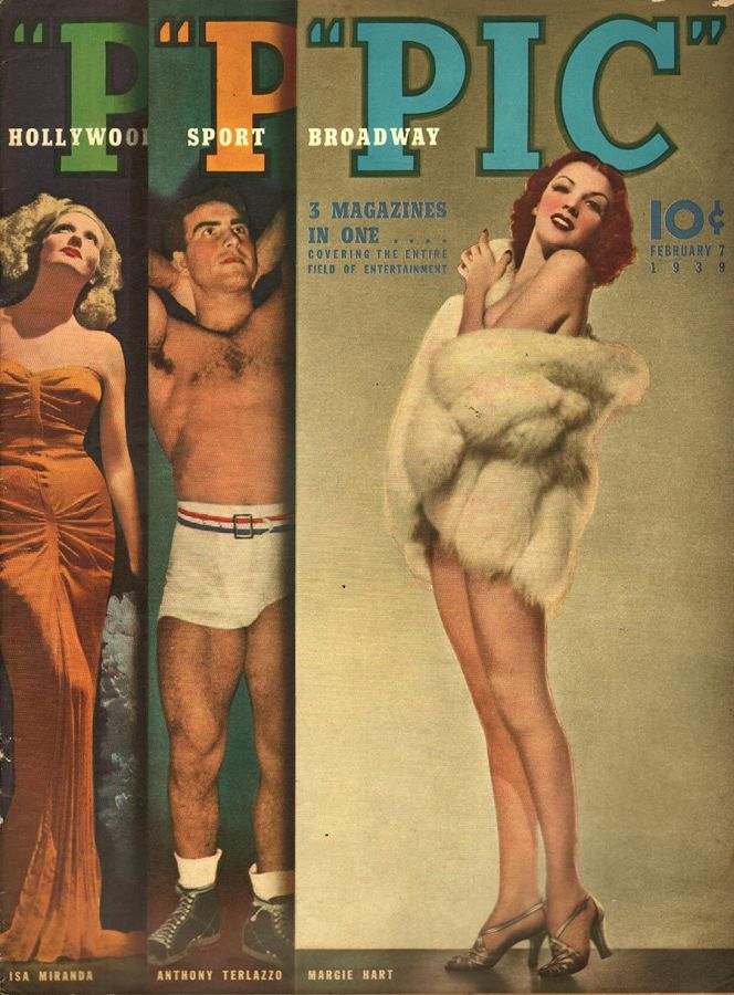 PIC magazine cover 7 February 1939
