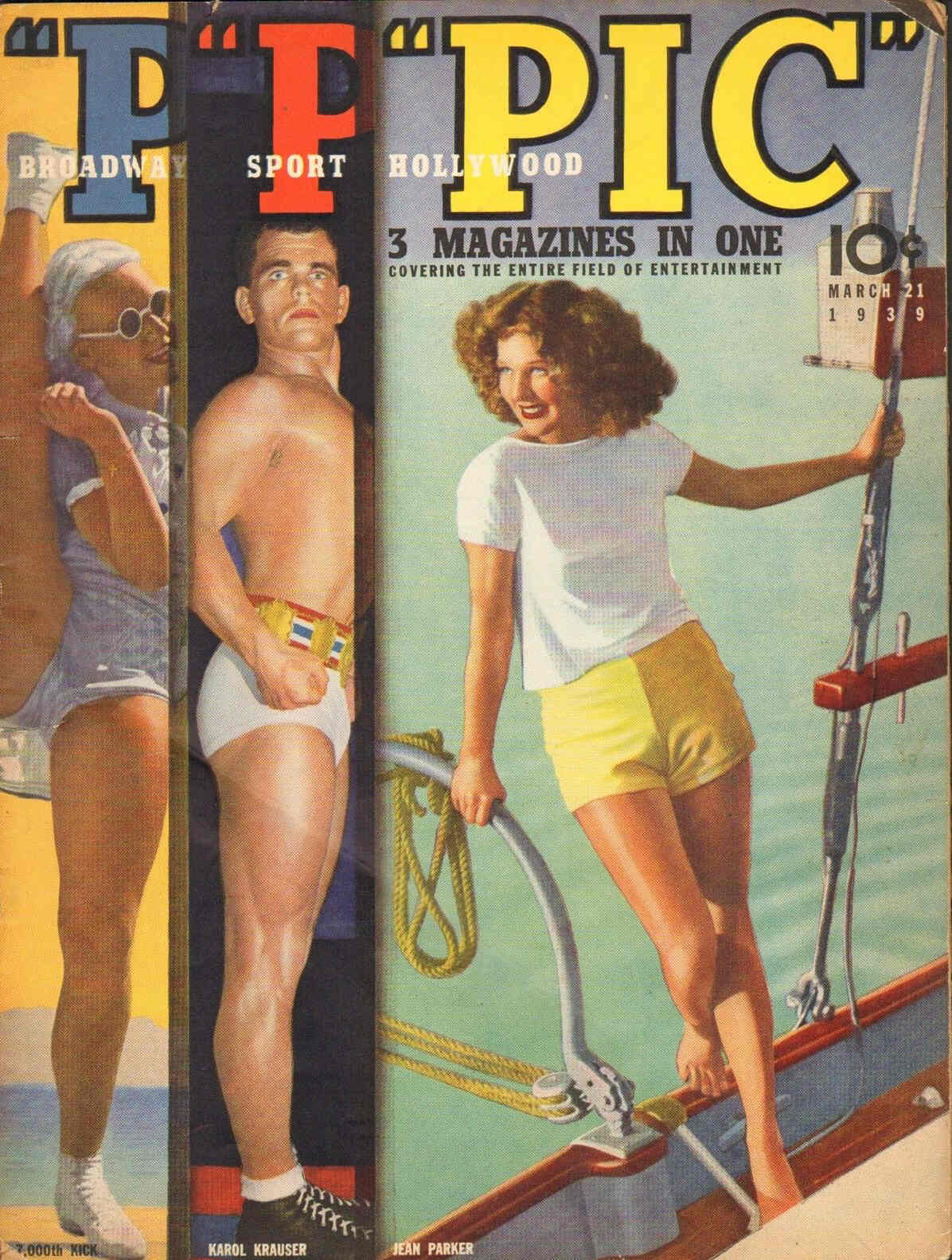 PIC magazine cover 21 March 1939