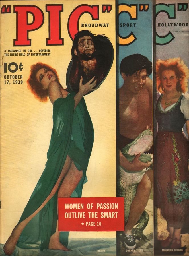 PIC magazine cover 17 October 1939