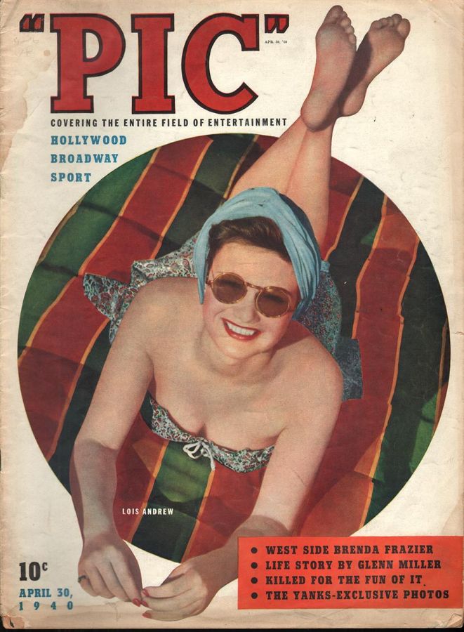 PIC magazine side cover 30 April 1940