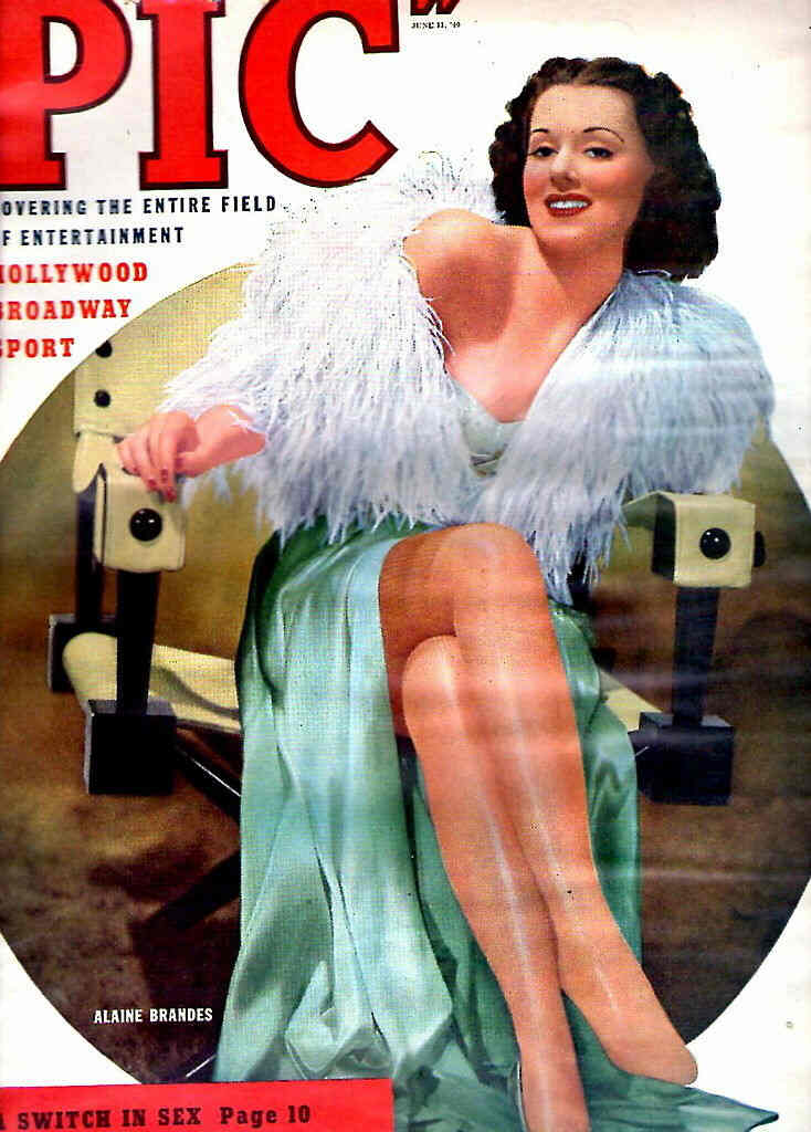 PIC magazine cover 11 June 1940