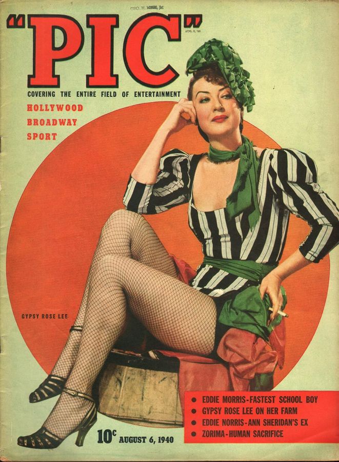 PIC magazine cover 6 August 1940