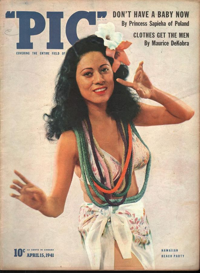 PIC magazine cover 15 April 1941