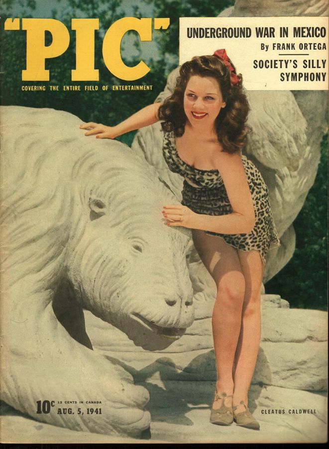 PIC magazine cover 5 August 1941