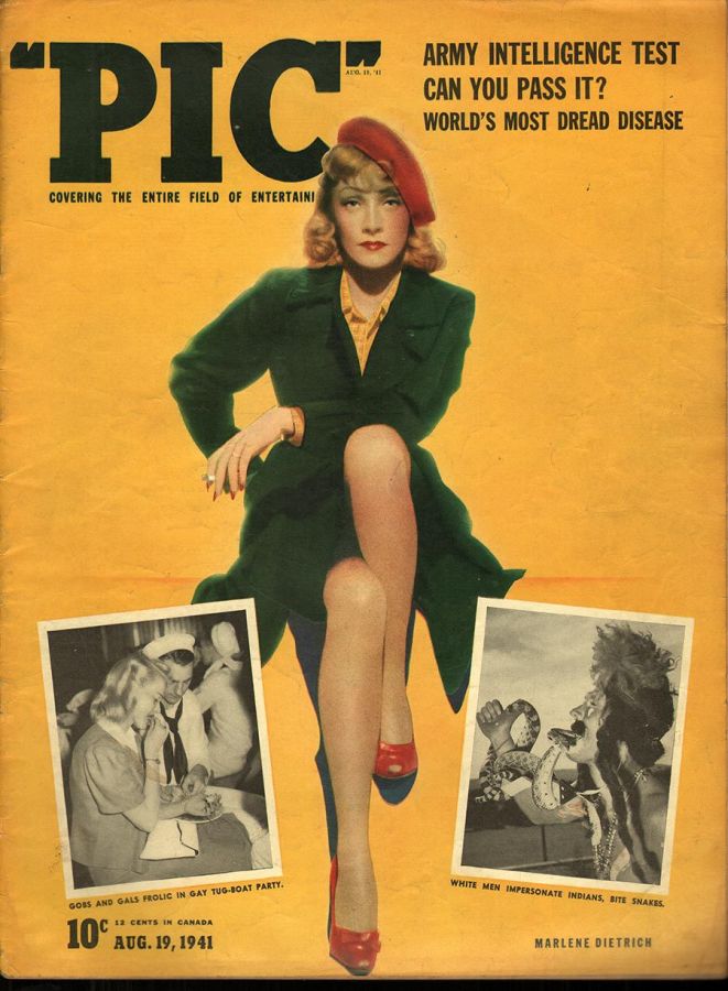 PIC magazine cover 19 August 1941