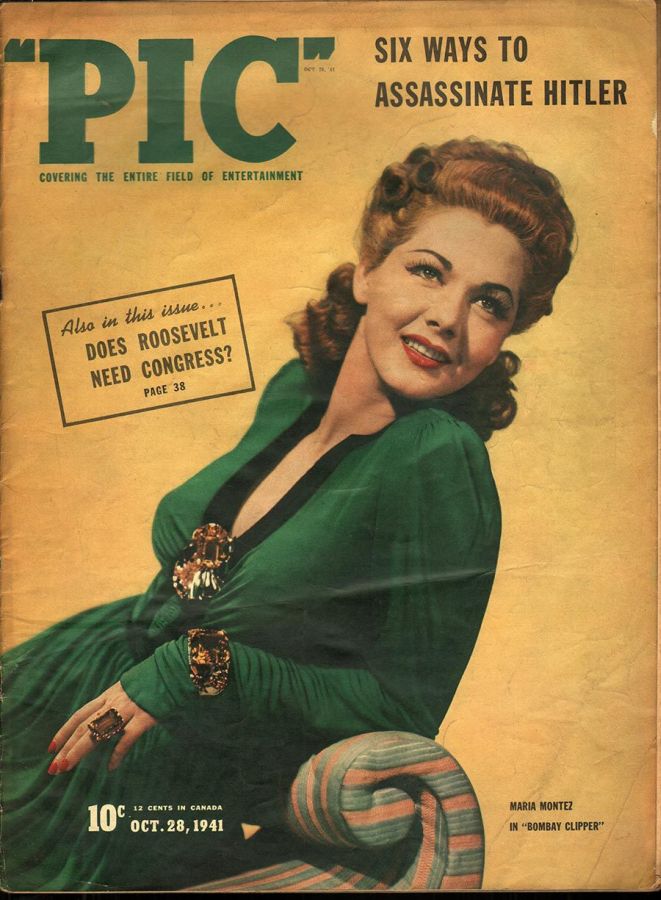PIC magazine cover 28 October 1941