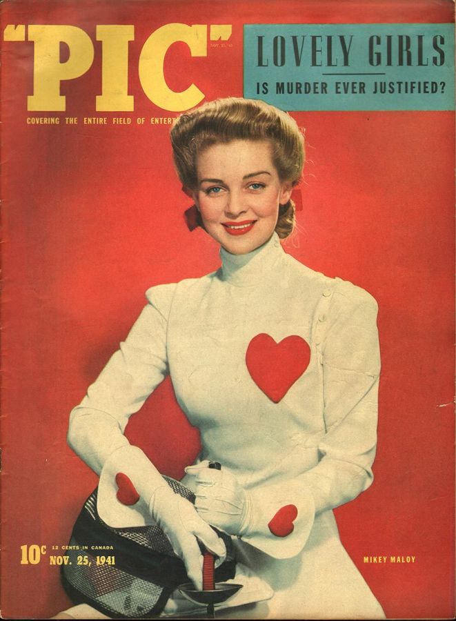 PIC magazine cover 25 November 1941