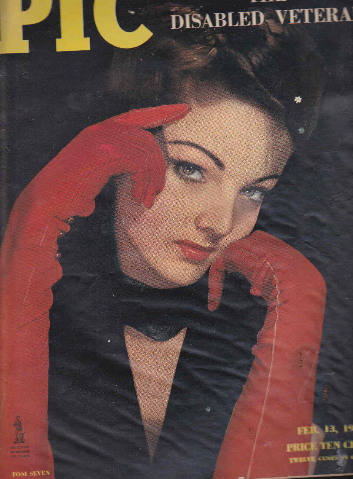 PIC magazine cover 13 February 1945
