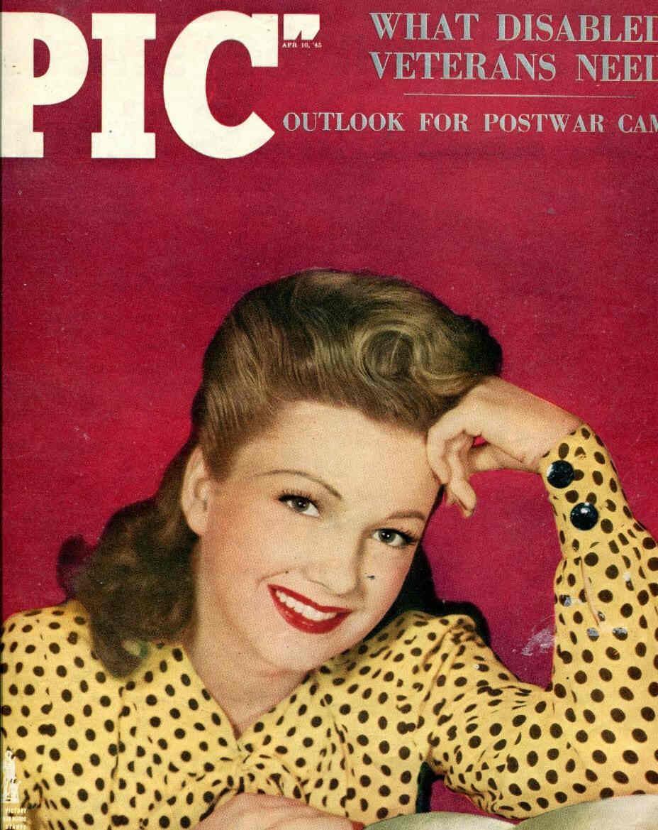 PIC magazine cover 10 April 1945