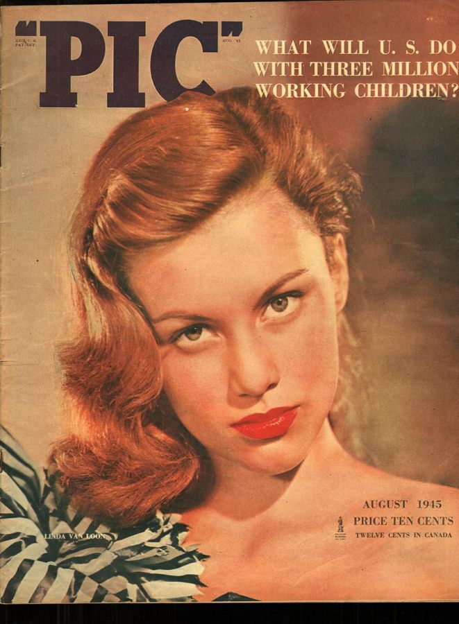 PIC magazine cover August 1945