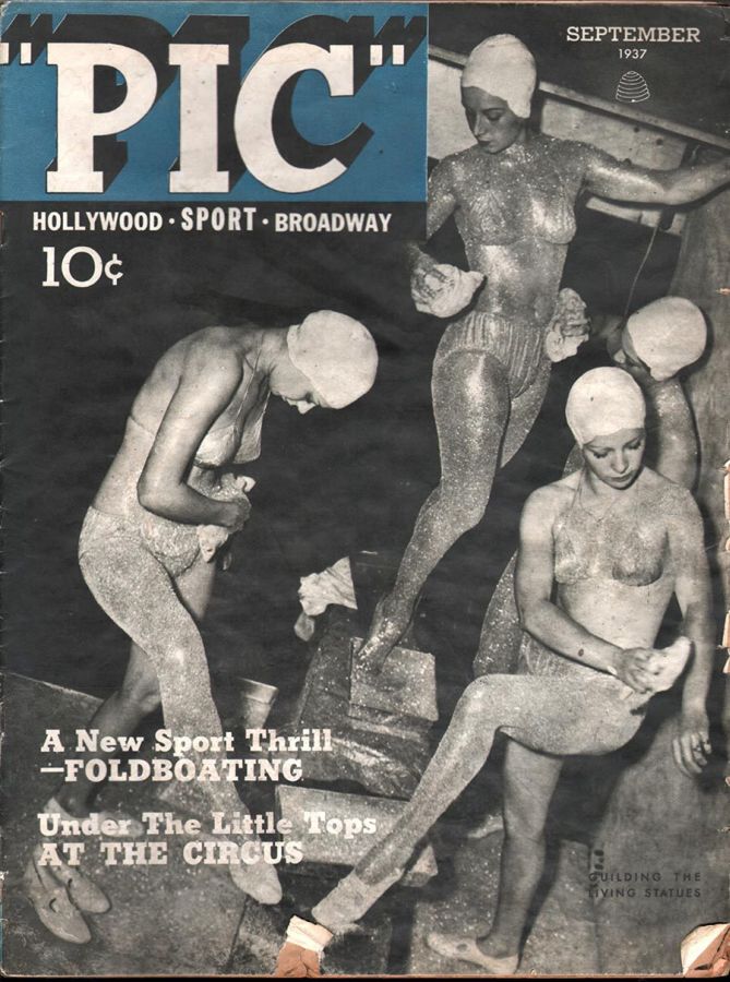 PIC magazine cover September 1937
