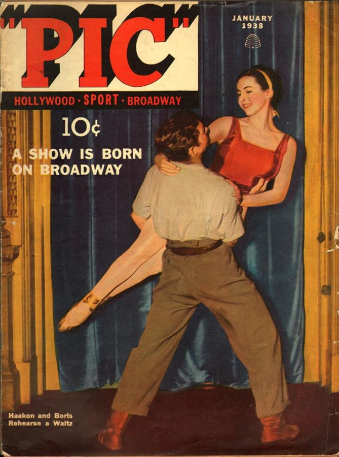 PIC magazine cover January 1938