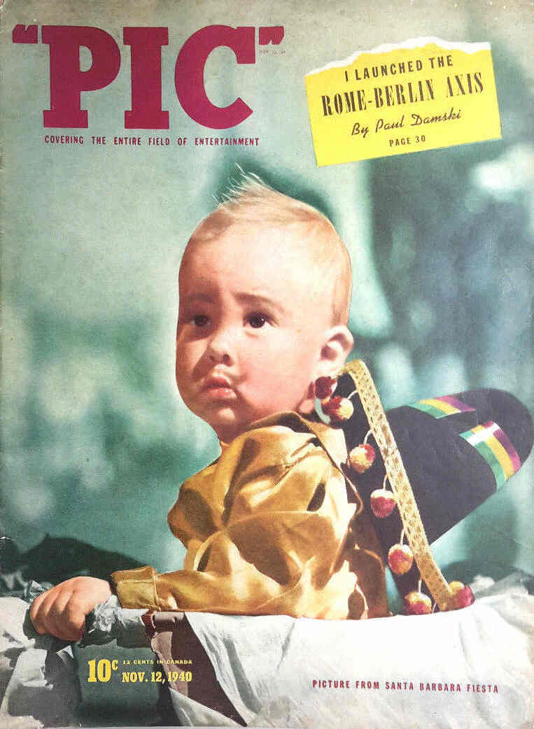 PIC magazine cover 12 March 1940