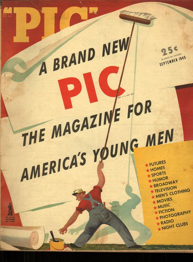 PIC magazine cover September 1945