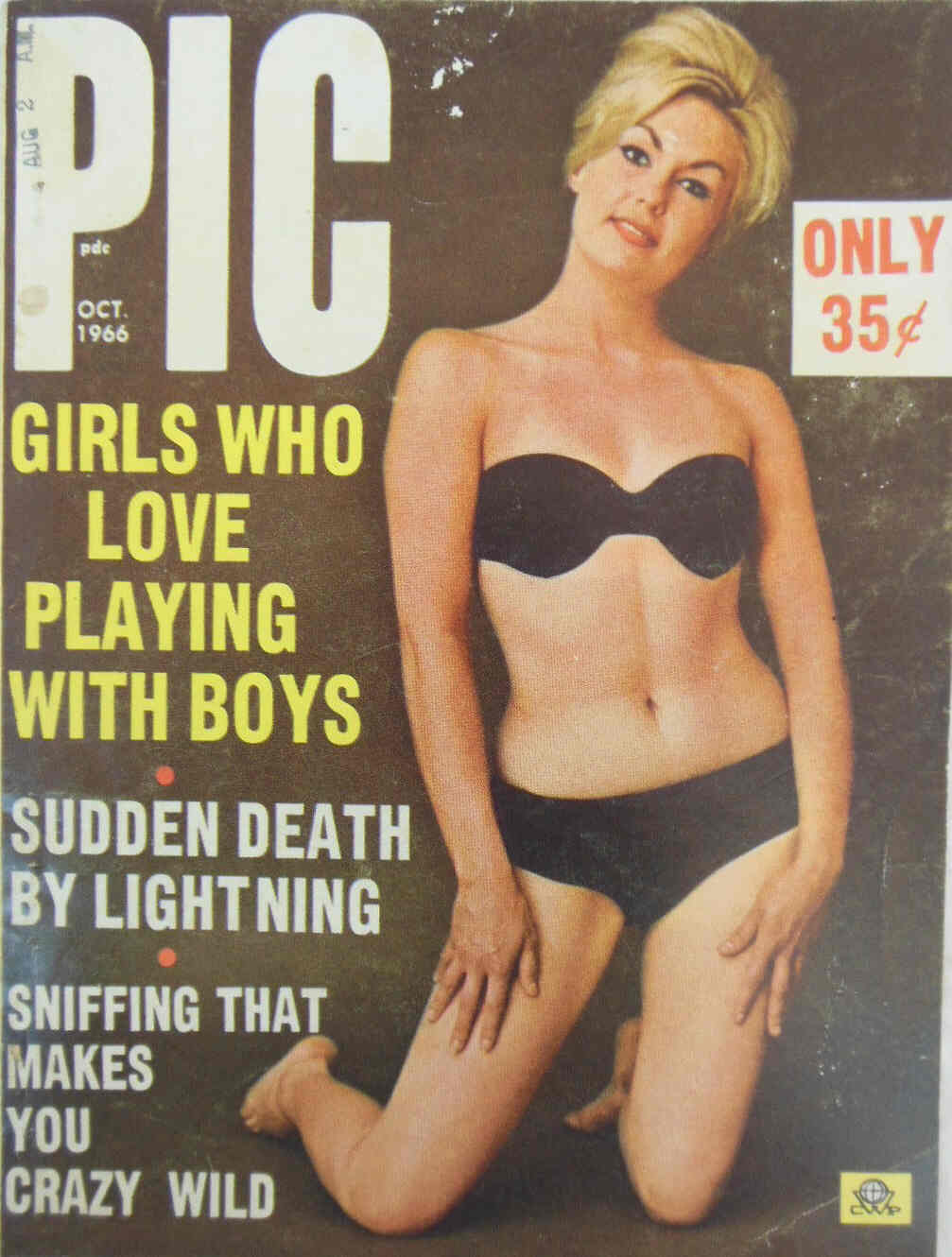 PIC magazine side cover October 1966